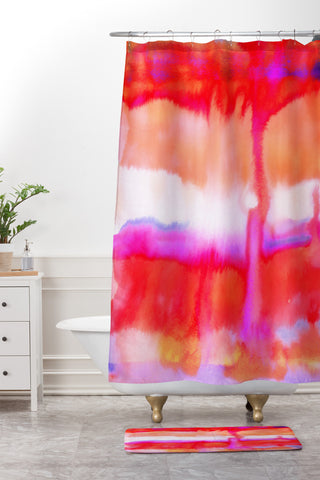 Jacqueline Maldonado Undertow 1 Shower Curtain And Mat