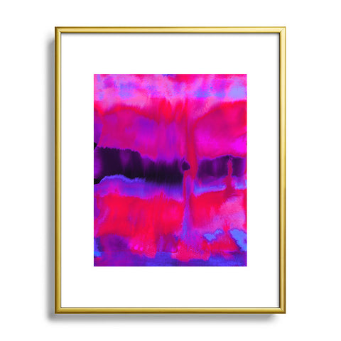 Jacqueline Maldonado Undertow Inverse Metal Framed Art Print