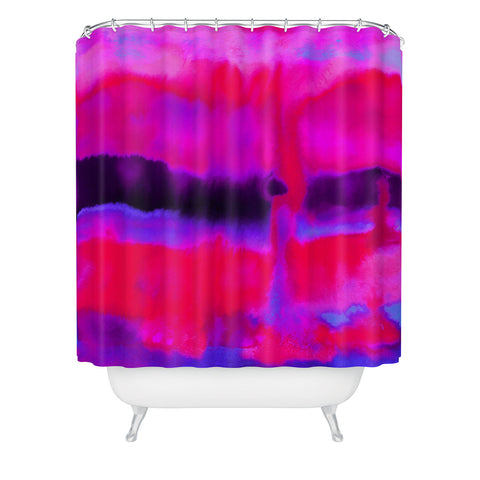 Jacqueline Maldonado Undertow Inverse Shower Curtain