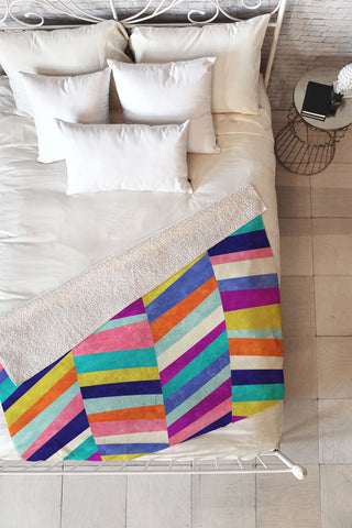 Jacqueline Maldonado Upward 1 Fleece Throw Blanket