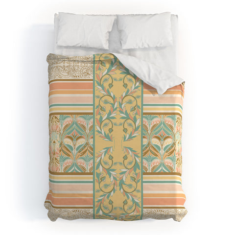 Jacqueline Maldonado Vintage Stripe Duvet Cover