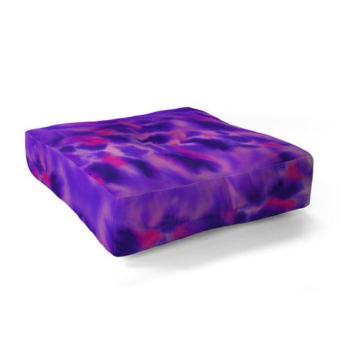 Jacqueline Maldonado Violet Flame Floor Pillow Square