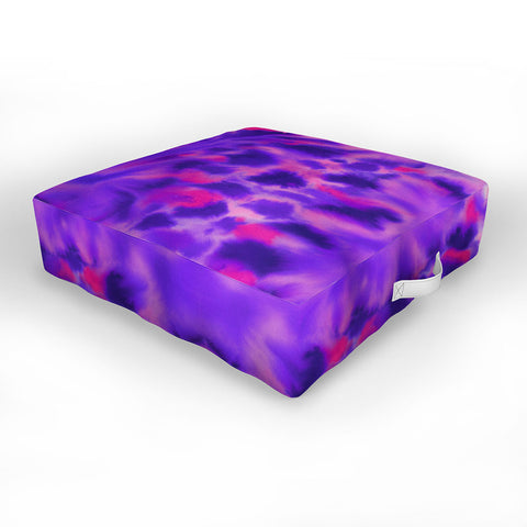 Jacqueline Maldonado Violet Flame Outdoor Floor Cushion