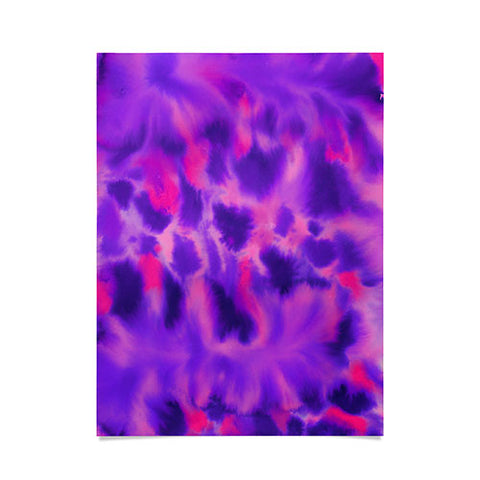 Jacqueline Maldonado Violet Flame Poster