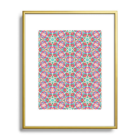 Jacqueline Maldonado Watercolor Boho Dash 1 Metal Framed Art Print