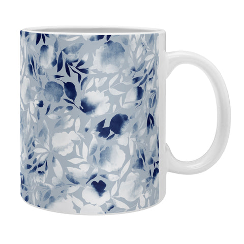 Jacqueline Maldonado Watercolor Papercut Blue Coffee Mug