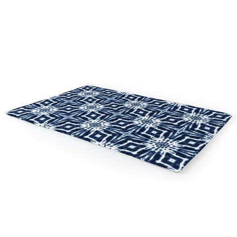 Jacqueline Maldonado Watercolor Shibori Indigo Area Rug
