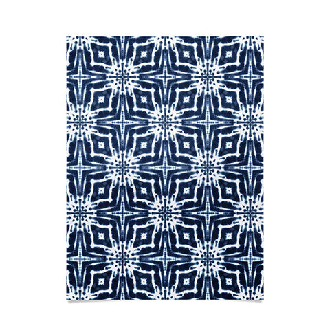 Jacqueline Maldonado Watercolor Shibori Indigo Poster
