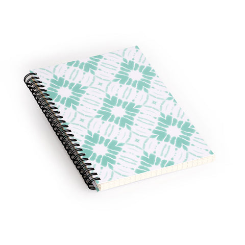 Jacqueline Maldonado Watercolor Shibori Sea Salt Spiral Notebook