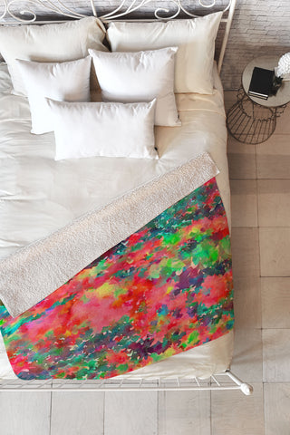 Jacqueline Maldonado Wild At Heart 1 Fleece Throw Blanket