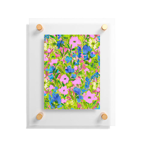 Jacqueline Maldonado Wild Garden Lime Floating Acrylic Print