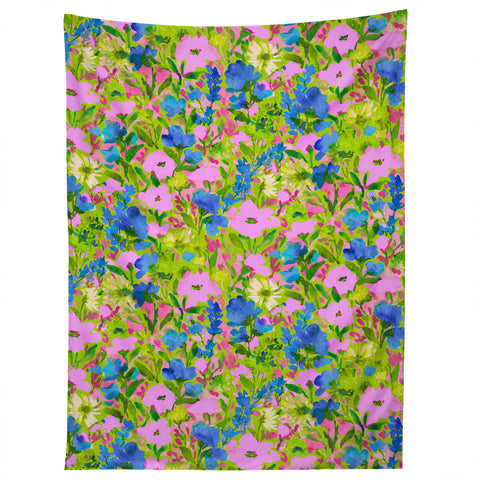 Jacqueline Maldonado Wild Garden Lime Tapestry