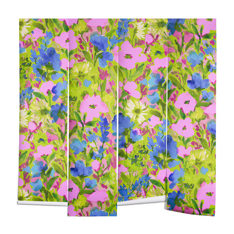 Jacqueline Maldonado Wild Garden Lime Wall Mural