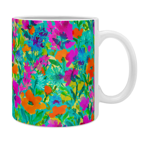 Jacqueline Maldonado Wild Garden Teal Coffee Mug