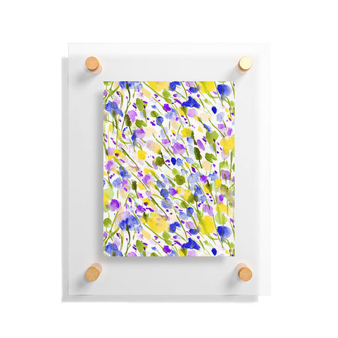 Jacqueline Maldonado Wild Nature Yellow Floating Acrylic Print