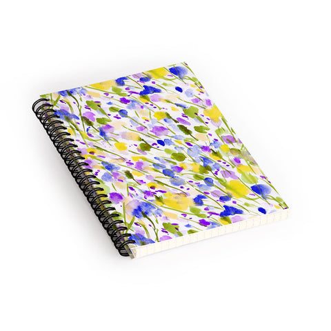 Jacqueline Maldonado Wild Nature Yellow Spiral Notebook