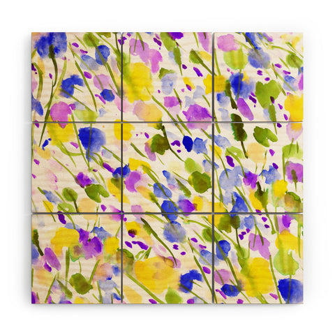 Jacqueline Maldonado Wild Nature Yellow Wood Wall Mural