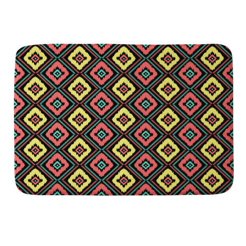 Jacqueline Maldonado Zig Zag Ikat 1 Memory Foam Bath Mat
