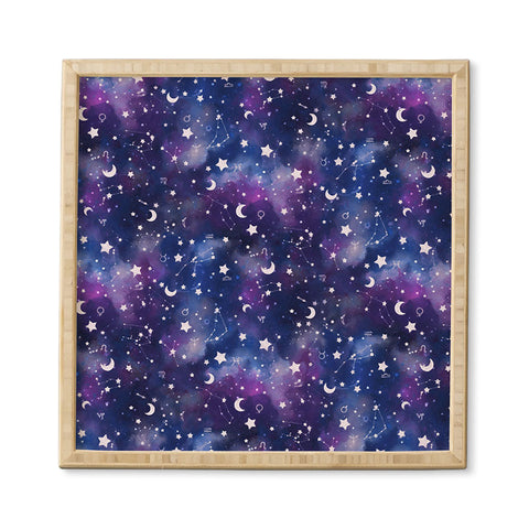 Jacqueline Maldonado Zodiac Silver Framed Wall Art