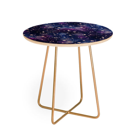 Jacqueline Maldonado Zodiac Silver Round Side Table