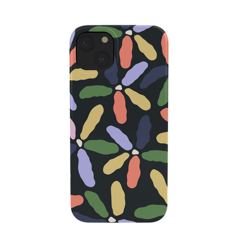 Jae Polgar Abstract Floral Dark Phone Case