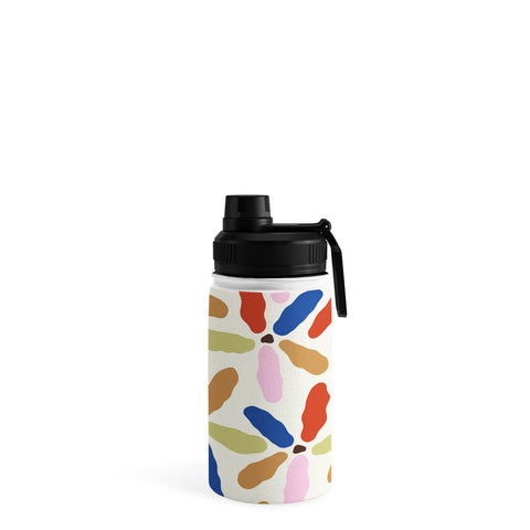 Jae Polgar Abstract Floral Light Water Bottle