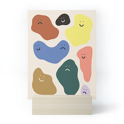 Jae Polgar Emotional Shapes Mini Art Print