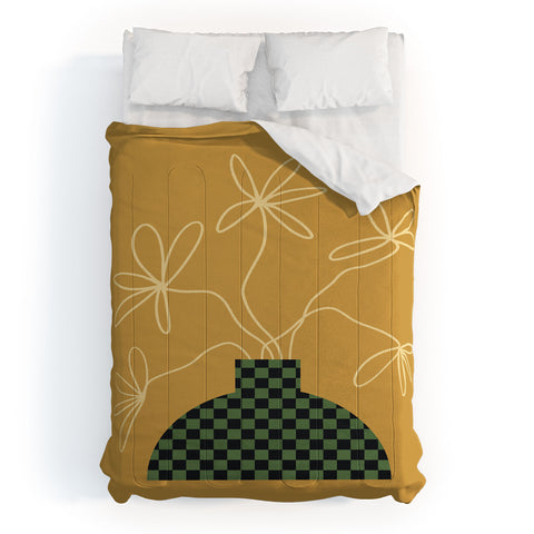 Jae Polgar Floral Vase Comforter