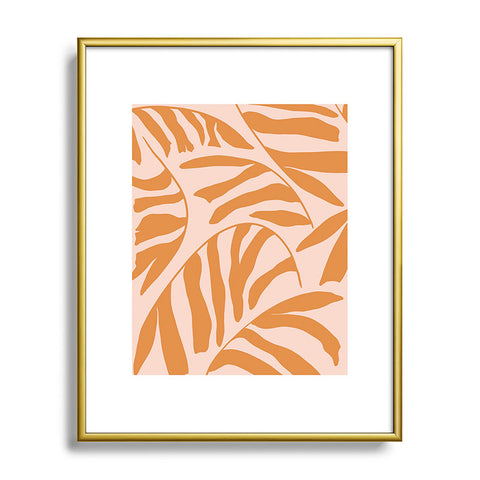 Jae Polgar Palm 4 Metal Framed Art Print