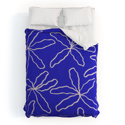 Jae Polgar Party Blue Comforter