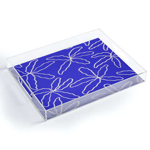 Jae Polgar Party Blue Acrylic Tray