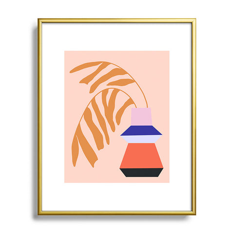 Jae Polgar Say Hi Metal Framed Art Print