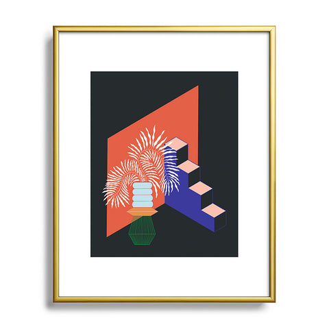 Jae Polgar Step Metal Framed Art Print