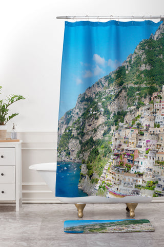Jeff Mindell Photography AMALFI COAST SERIES 3 Shower Curtain And Mat