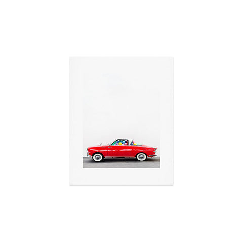Jeff Mindell Photography Balloon Car Vertical Art Print
