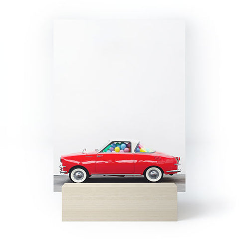 Jeff Mindell Photography Balloon Car Vertical Mini Art Print