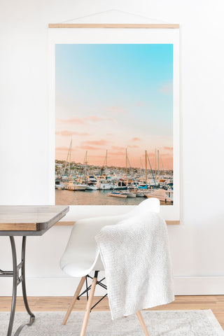 Jeff Mindell Photography Cotton Candy Sky I Art Print And Hanger