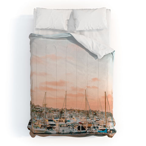 Jeff Mindell Photography Cotton Candy Sky I Comforter