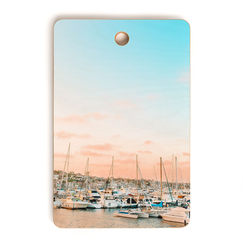 Jeff Mindell Photography Cotton Candy Sky I Cutting Board Rectangle