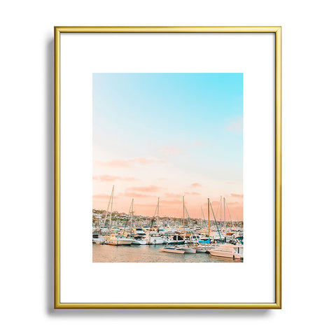Jeff Mindell Photography Cotton Candy Sky I Metal Framed Art Print