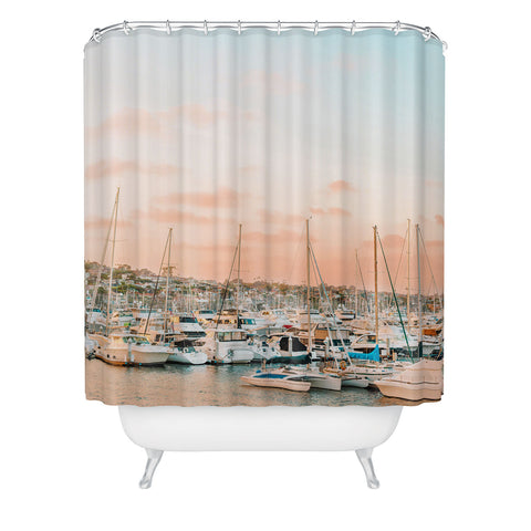 Jeff Mindell Photography Cotton Candy Sky I Shower Curtain