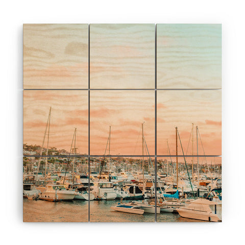 Jeff Mindell Photography Cotton Candy Sky I Wood Wall Mural