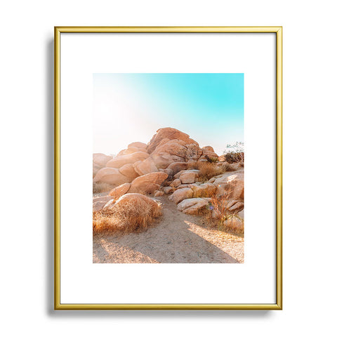 Jeff Mindell Photography Golden Glow Metal Framed Art Print