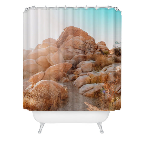 Jeff Mindell Photography Golden Glow Shower Curtain
