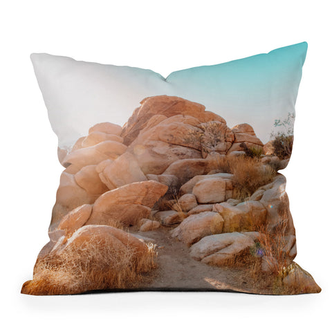 Jeff Mindell Photography Golden Glow Throw Pillow