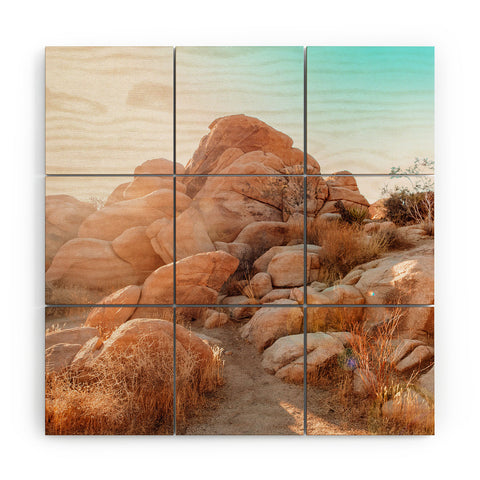 Jeff Mindell Photography Golden Glow Wood Wall Mural