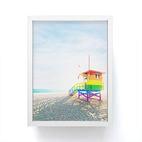 Jeff Mindell Photography Lifeguard Stand Venice Beach Framed Mini Art Print
