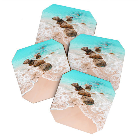 Jeff Mindell Photography Little Waves Coaster Set
