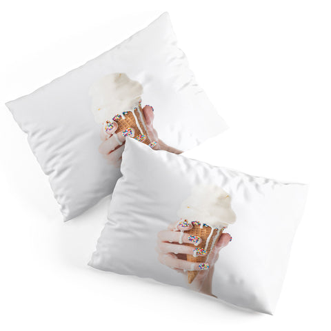 Jeff Mindell Photography Melting Ice Cream Pillow Shams