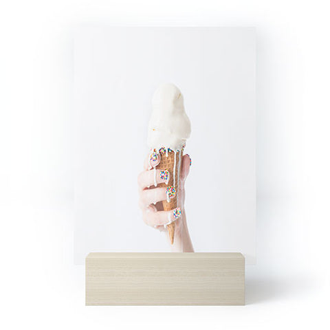 Jeff Mindell Photography Melting Ice Cream Mini Art Print